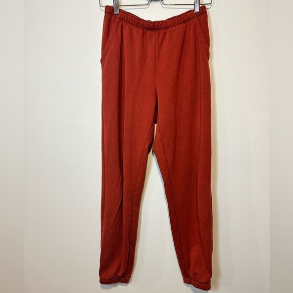 Burnt  Orange Aerie Joggers - Picture 1 of 4